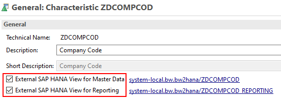 External HANA Views - Generating external HANA views from BW